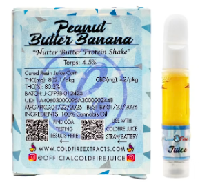 Coldfire Extracts: Peanut Butter & Bananas - Juice