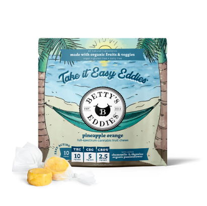 Ⓥ BETTY'S 100mg: Pineapple Orange 2:2:1 10pk