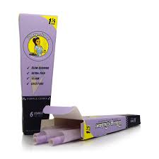 Blazy Susan Purple Pre-Rolled Cones | 1 1/4 | 6pk product photo