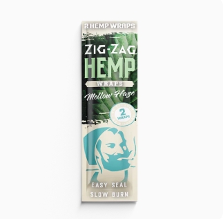 Zig-Zag Mellow Haze Hemp Wraps [2pk]