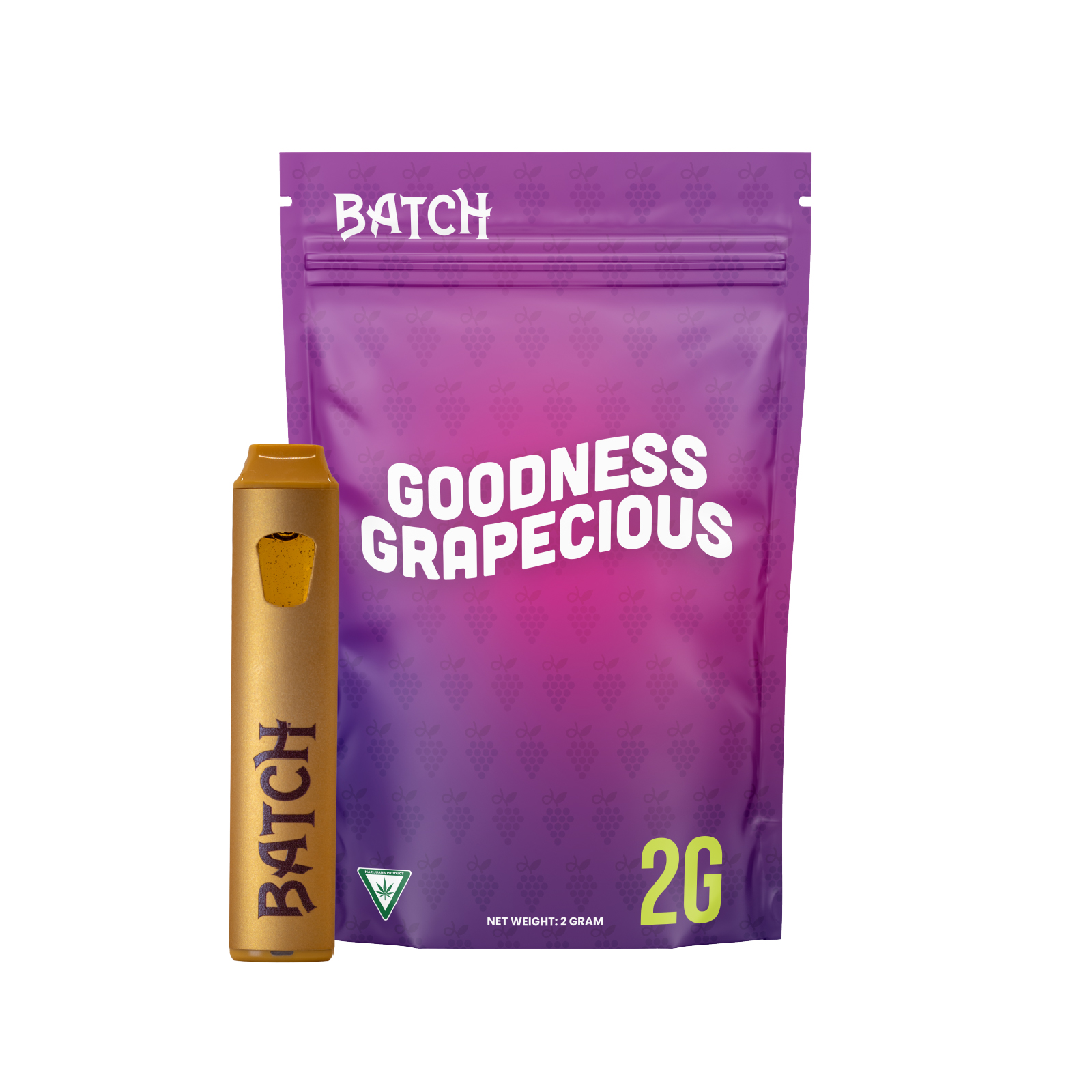 Batch | Goodness Grapecious | 2G Distillate Disposable