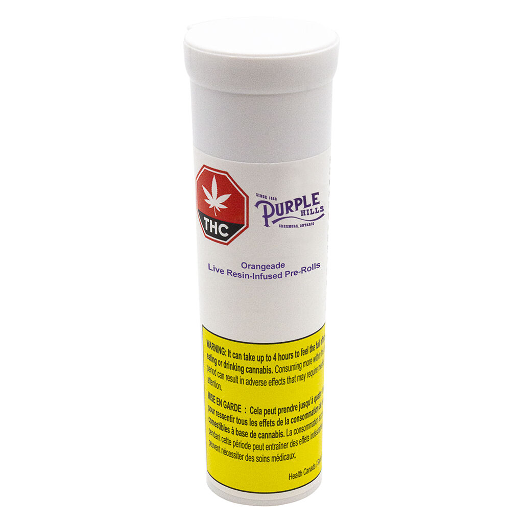 Purple Hills - Orangeade Live Resin Infused PRJs - 3x0.5g