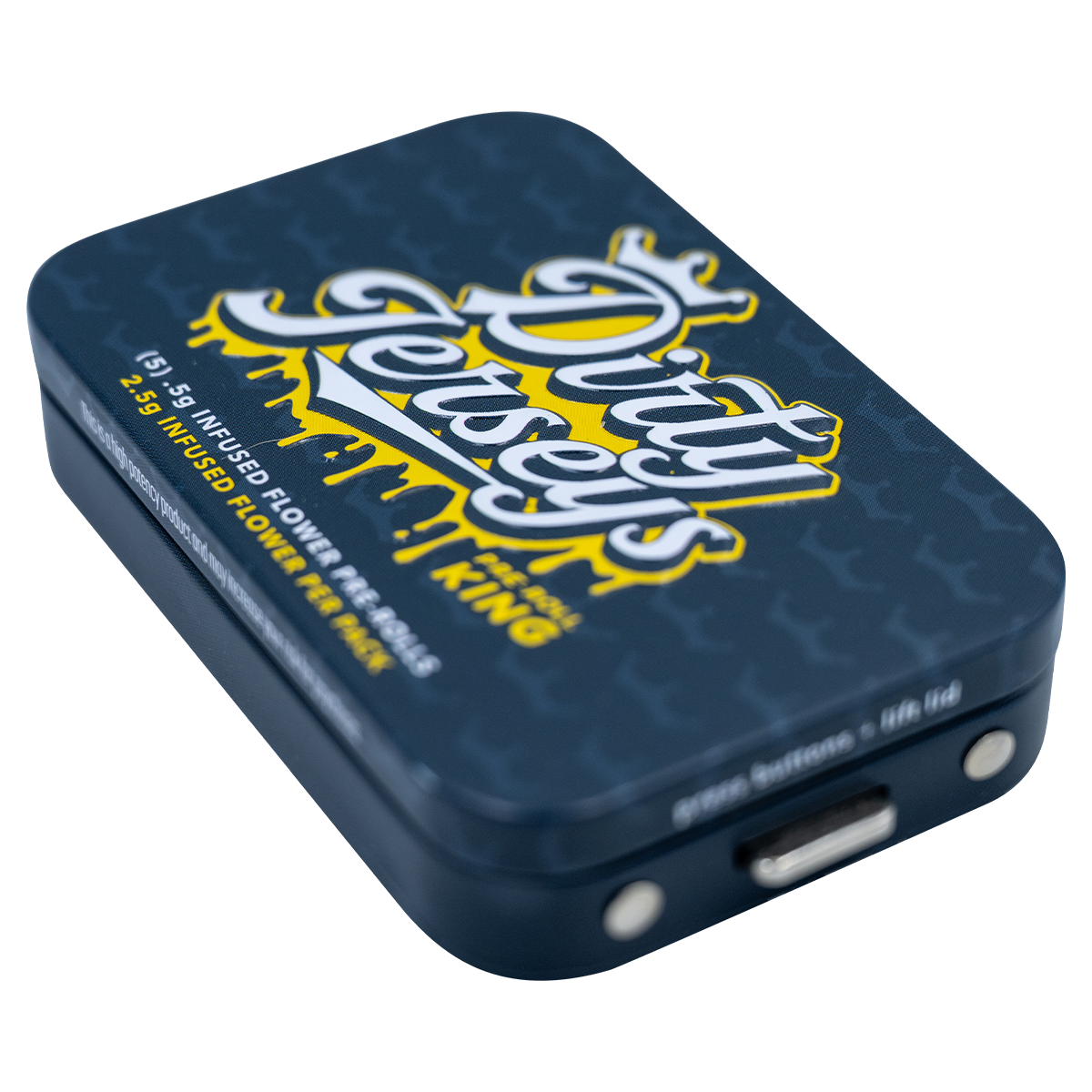 Dirty Jerseys | Terp Poison with GMO Dirty Diamonds | Infused Pre-Roll 5 Pack | 2.