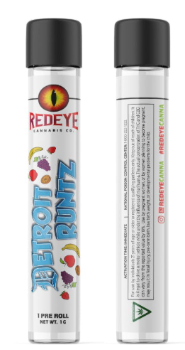 Red Eye - Bubblegum Runtz - 1.5g Hand Rolled Preroll