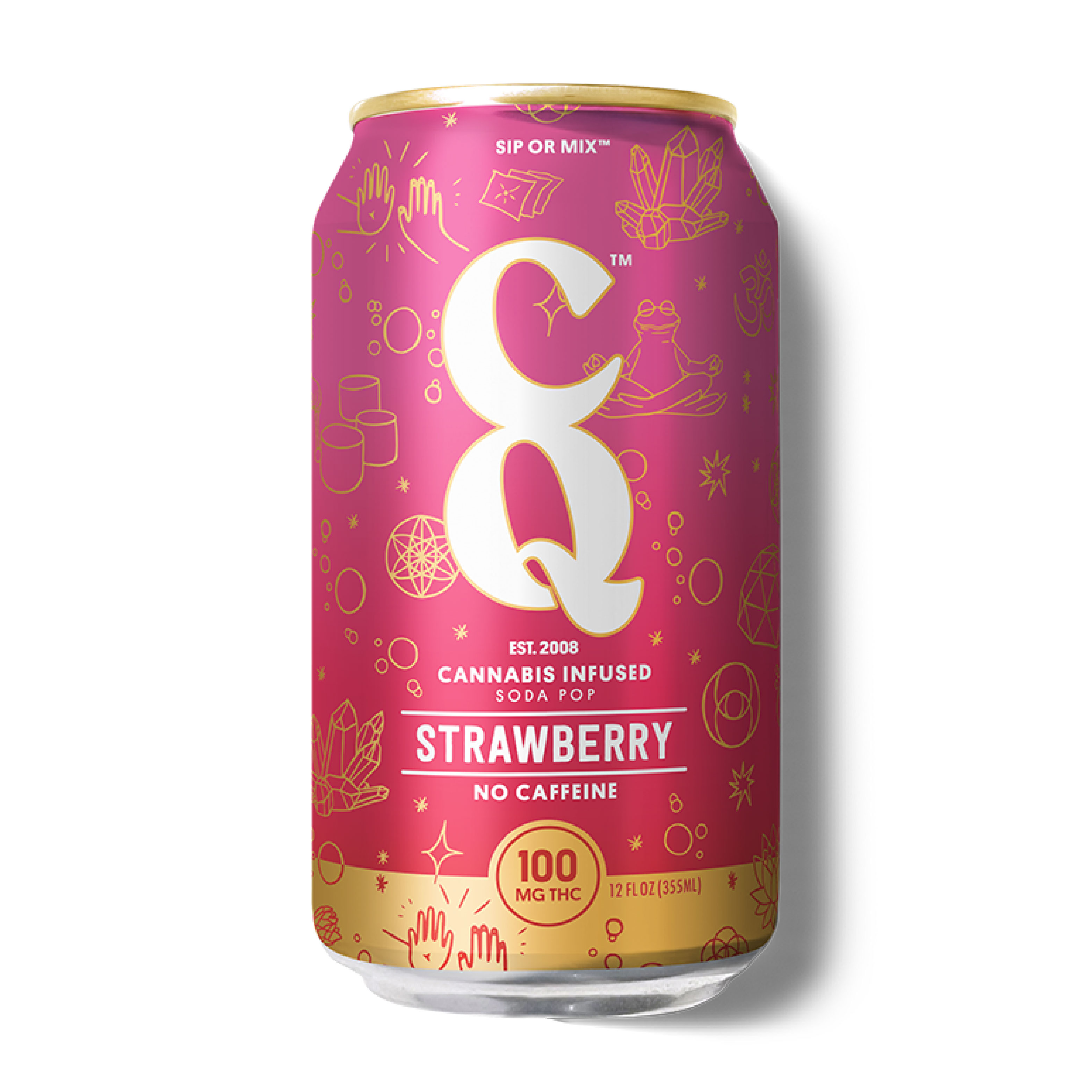 CQ | 100mg Beverage | Strawberry