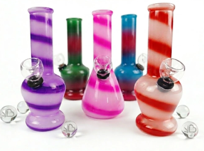 6" Mini Bongs - Assorted Colors product photo