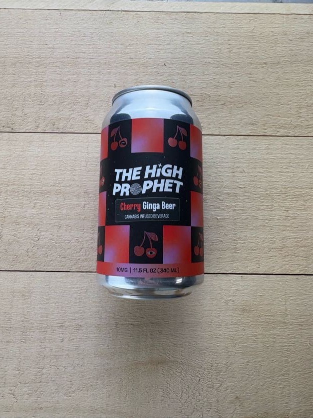Cherry Ginga Beer | THC Drink