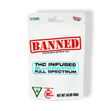 Banned - Blueberry - 200mg Gummies
