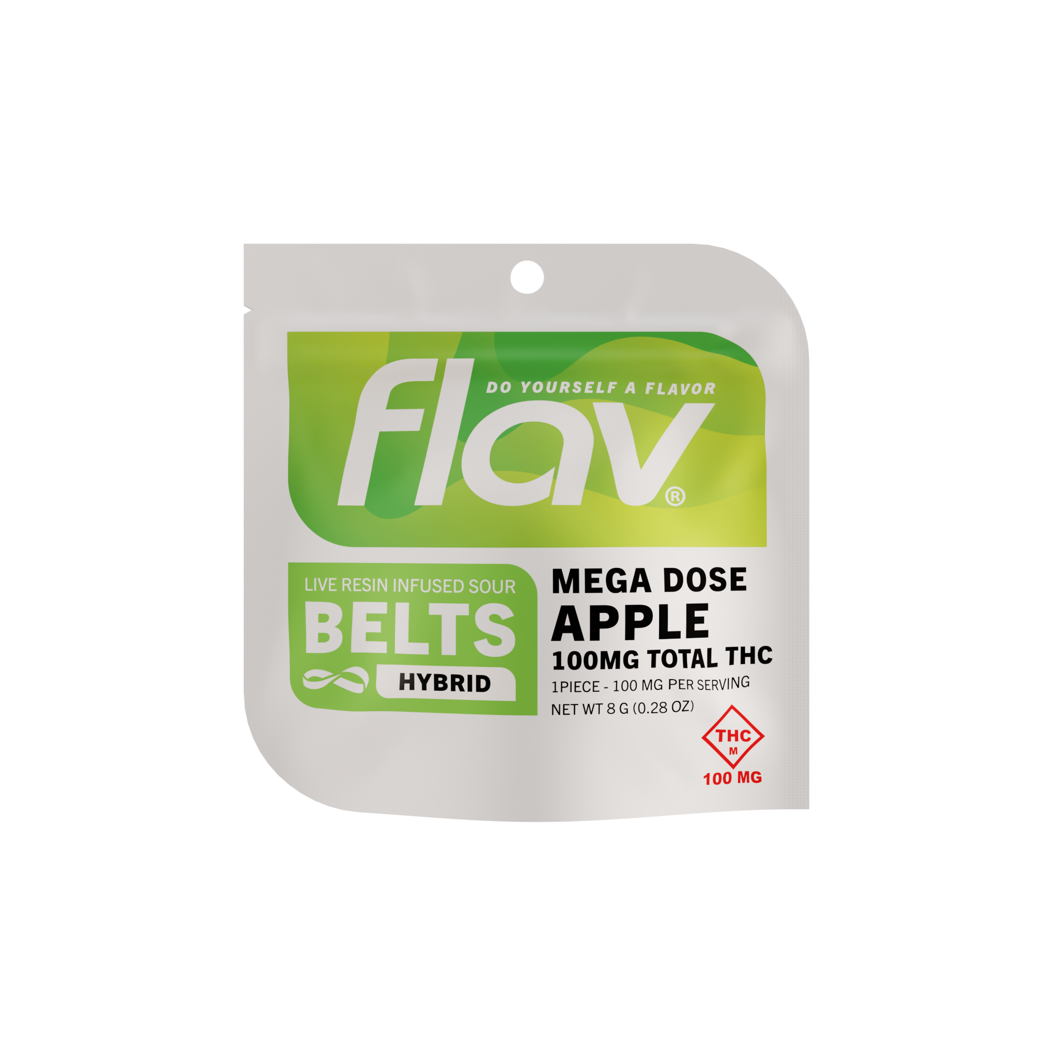 Mega Belt - Apple - 100mg - Live Resin