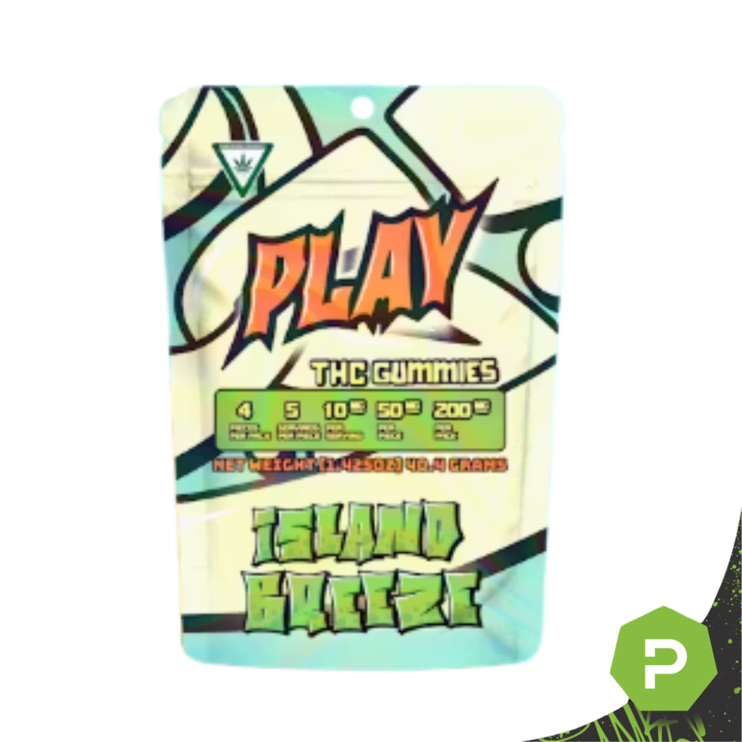 PLAY | 200mg Gummies | Island Breeze