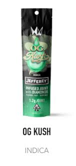 INFUSED PREROLL - (JEFFEREY) - - INDICA - OG KUSH
