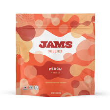 Jams Peach 50mg Gummies