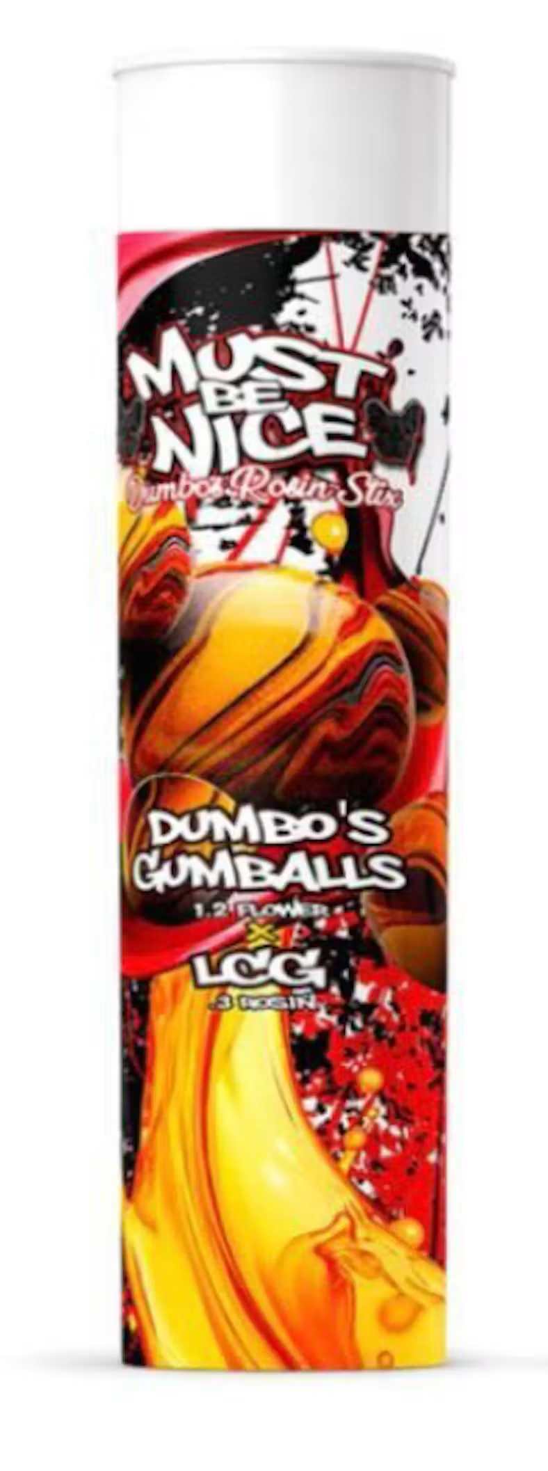 Must Be Nice | Dumbo's Gumballs x LCG Rosin Infused Pre-roll | 1.5g