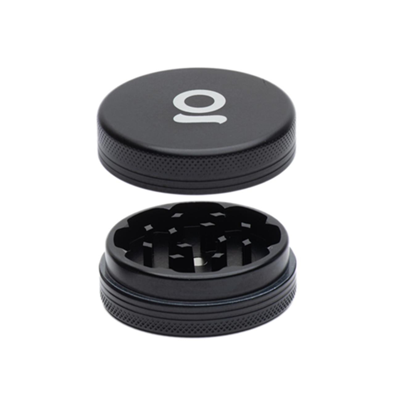 50mm Plant Based 2-pc Grinder | Black