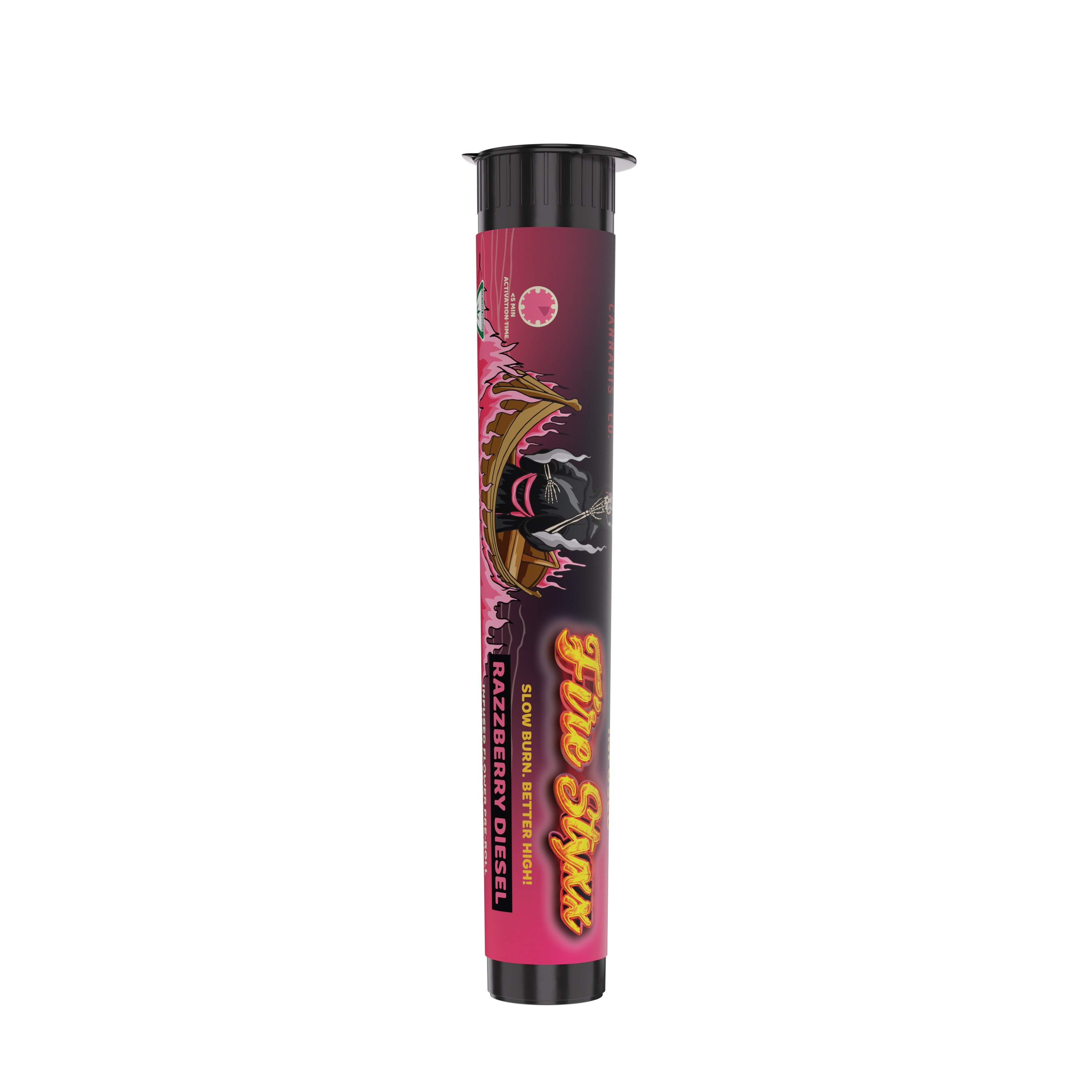 Glorious Cannabis | 1g Fire Styxx Preroll | Razzberry Diesel