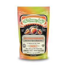 Energy / Spicy Peach Margarita Gummies 2:1 (THC/THCV) 10 PacK