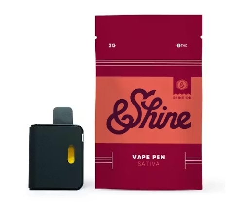 &Shine Vape Disposable 2g- Sour Tangie (NCD)