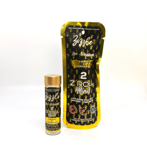 Infused Preroll | 2pk | Hybrid | Z Spritz x Purple Mtn | Cold Cure | Live Solventless Rosin | Ceramic Tip