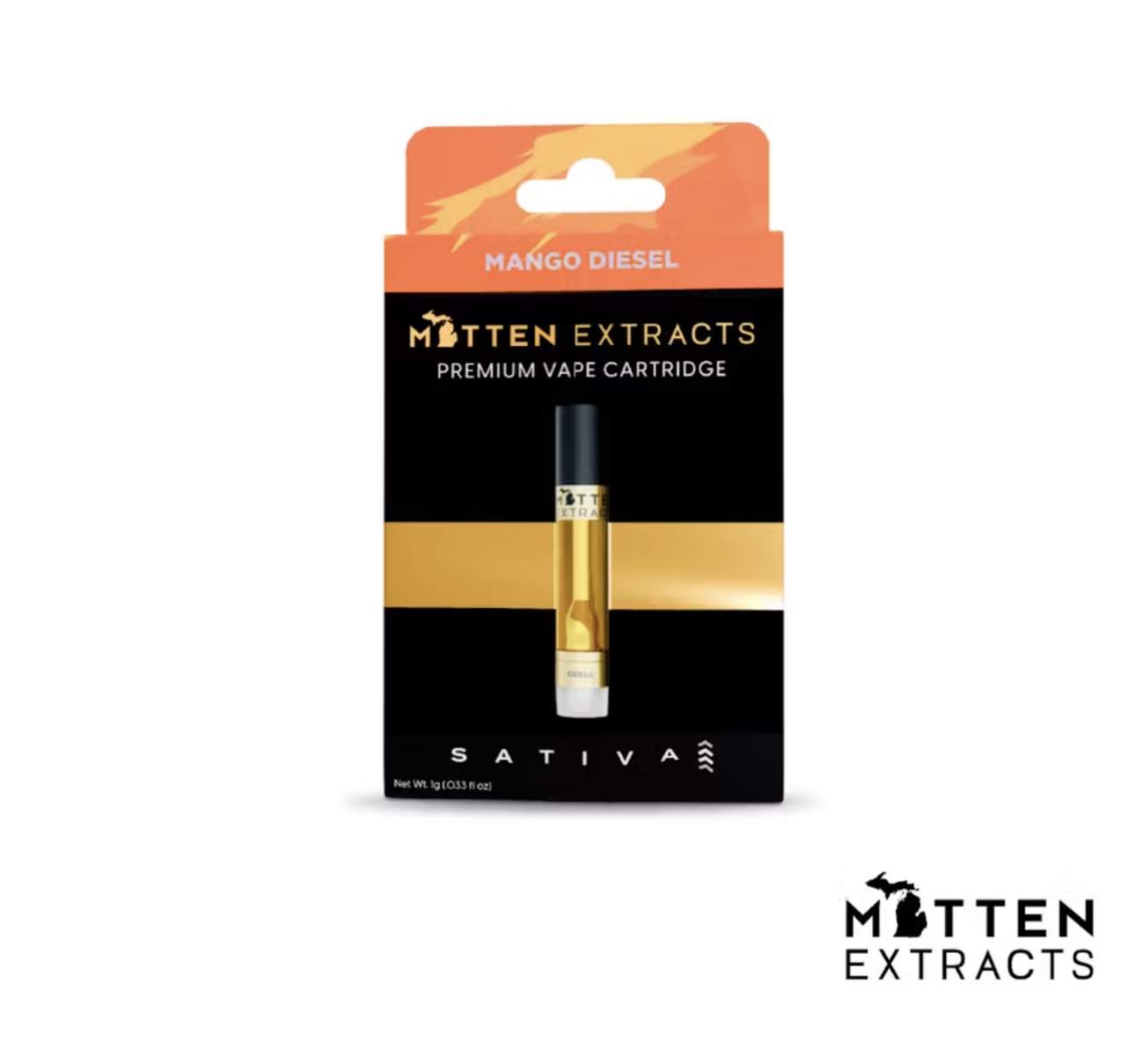 Mitten Extracts: Mango Diesel (S) 1G Cart