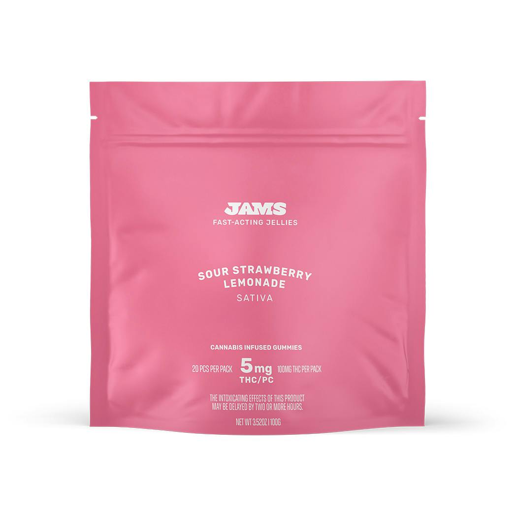 JAMS Strawberry Lemonade (S) 20pk 5mg (Fast Acting)