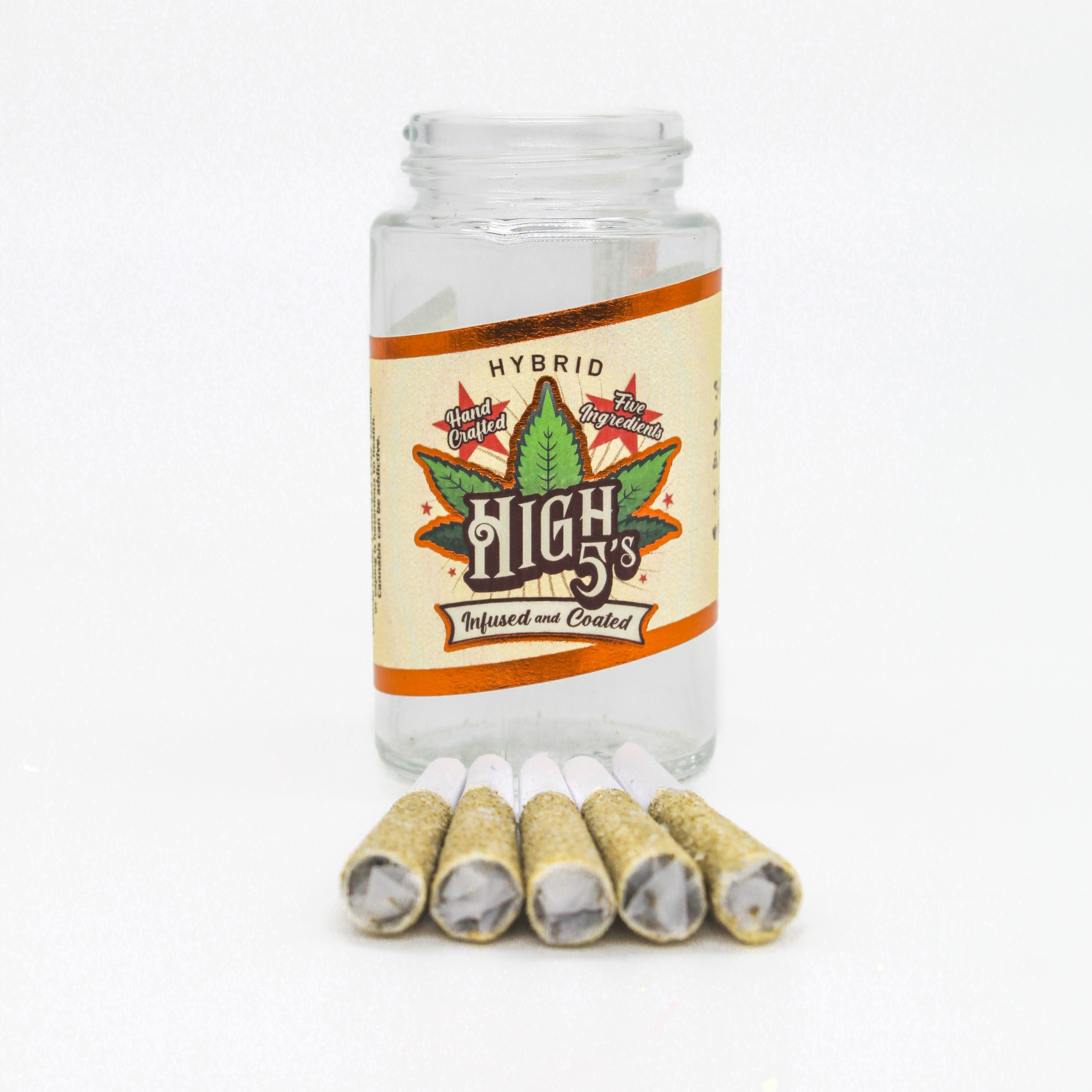 High5 | HYBRID INFUSED PRE-ROLL 5PK  (4G) | Gelato 41 x Berry Gelato