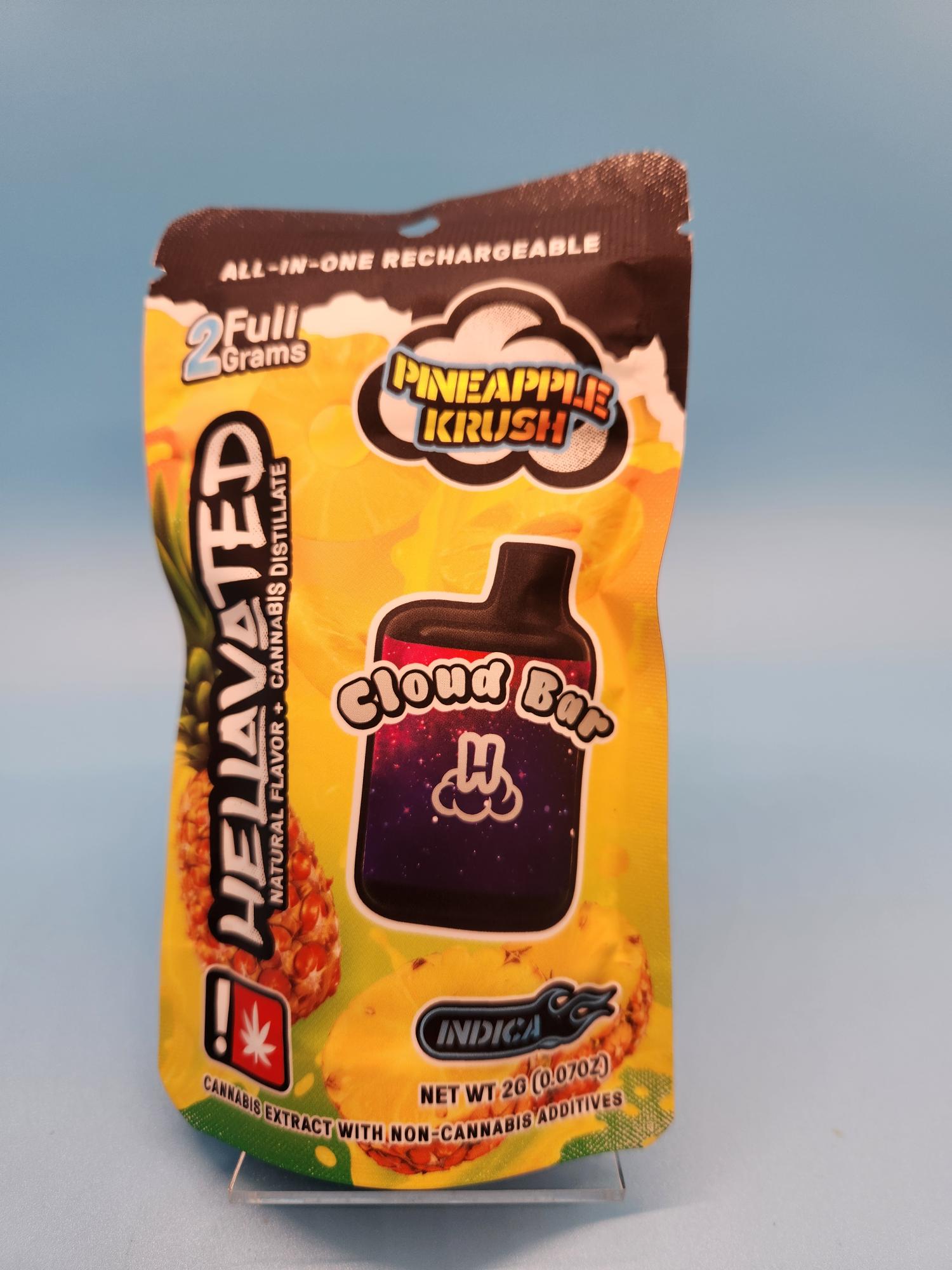 DISPOSABLE DISTILLATE - 2G - PINEAPPLE KRUSH