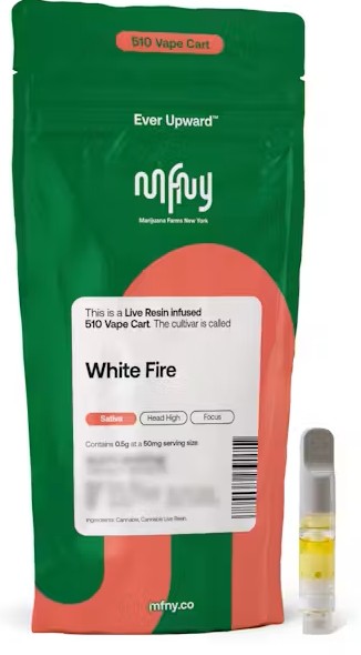 White Fire | Live Resin | Cartridge | 0.5g