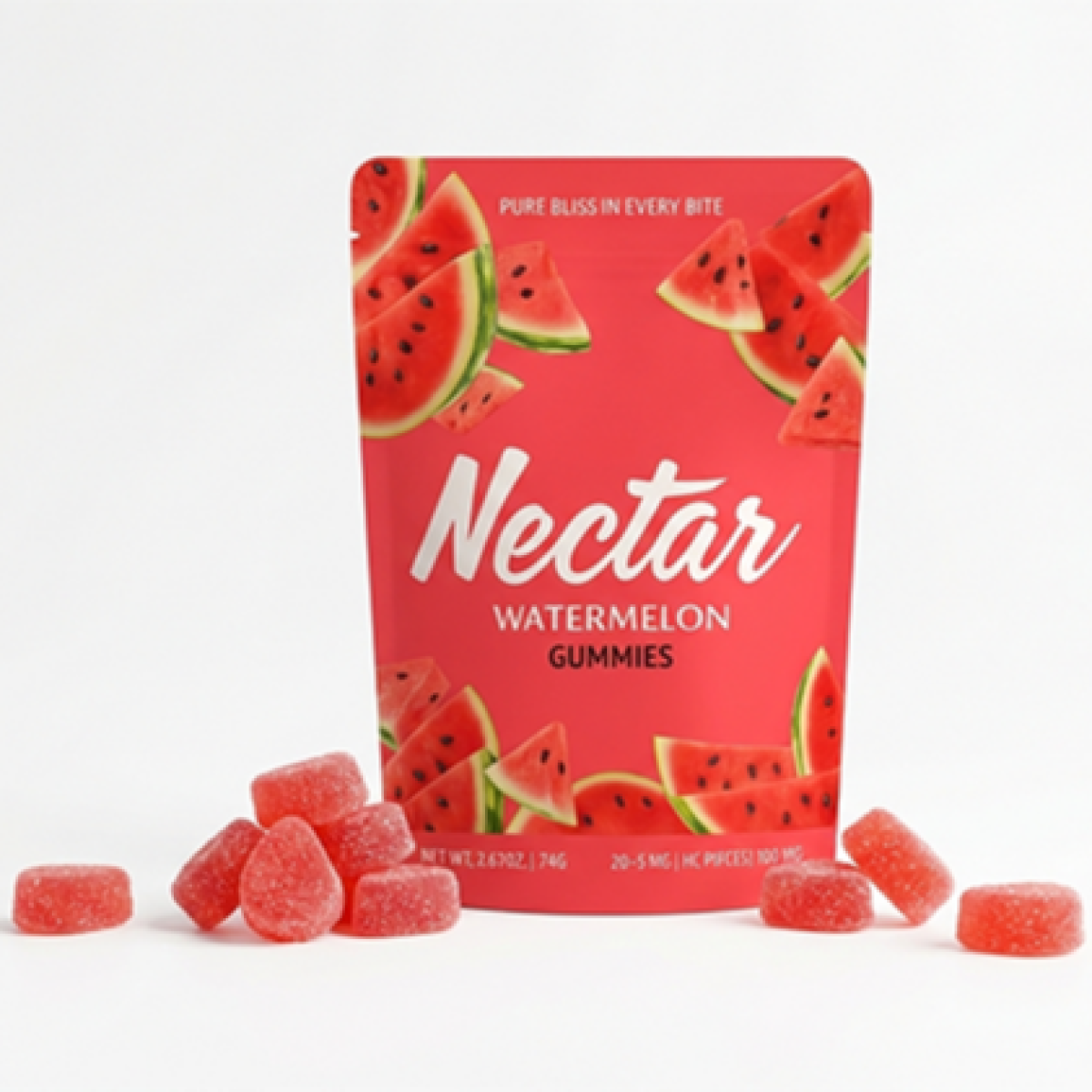 Watermelon - 5mg/100mg Total