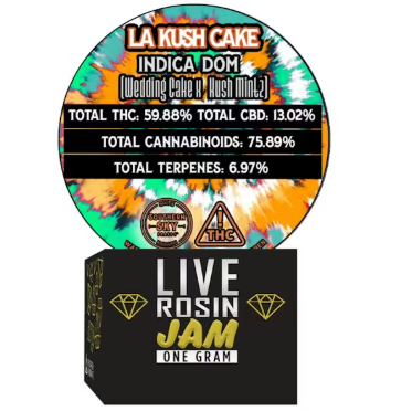 Kush Mintz | Live Rosin Jam Jar 1g |