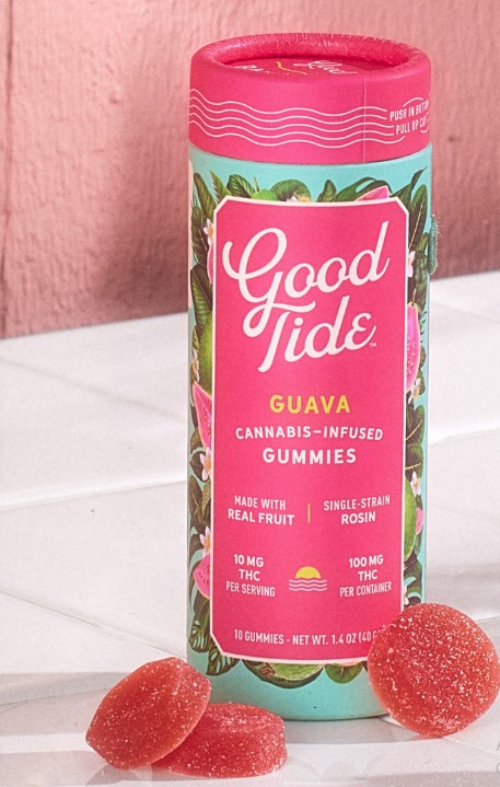 Good Tide | 100mg Rosin Gummies | Guava (H)
