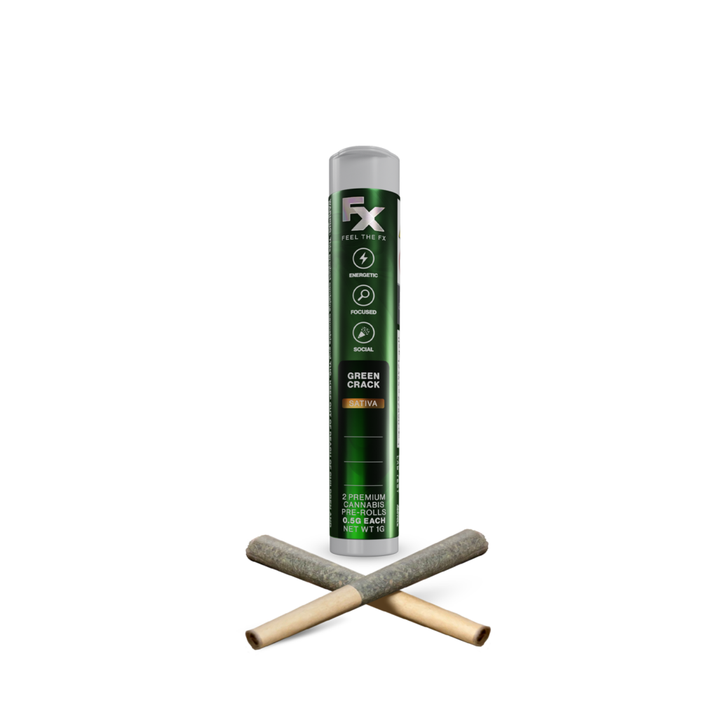 FX | Green Crack | Pre-Rolls | 2PK | 1g by FX - pre-rolls cannabis product