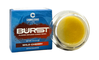 Cannalicious Burst - Wild Cherry - 7g Cured Resin