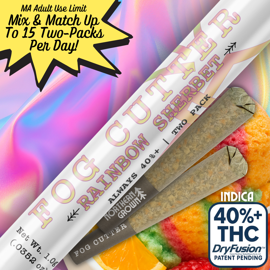 X 2pk Northern Grow Infused Prerolls - Rainbow Sherbet
