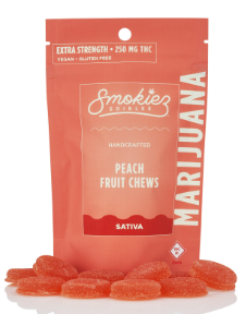 SMOKIEZ GUMMY SWEET PEACH (S) [10PK] 100MG