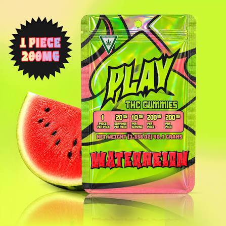 Gummies | Watermelon | Single | 200mg | Play