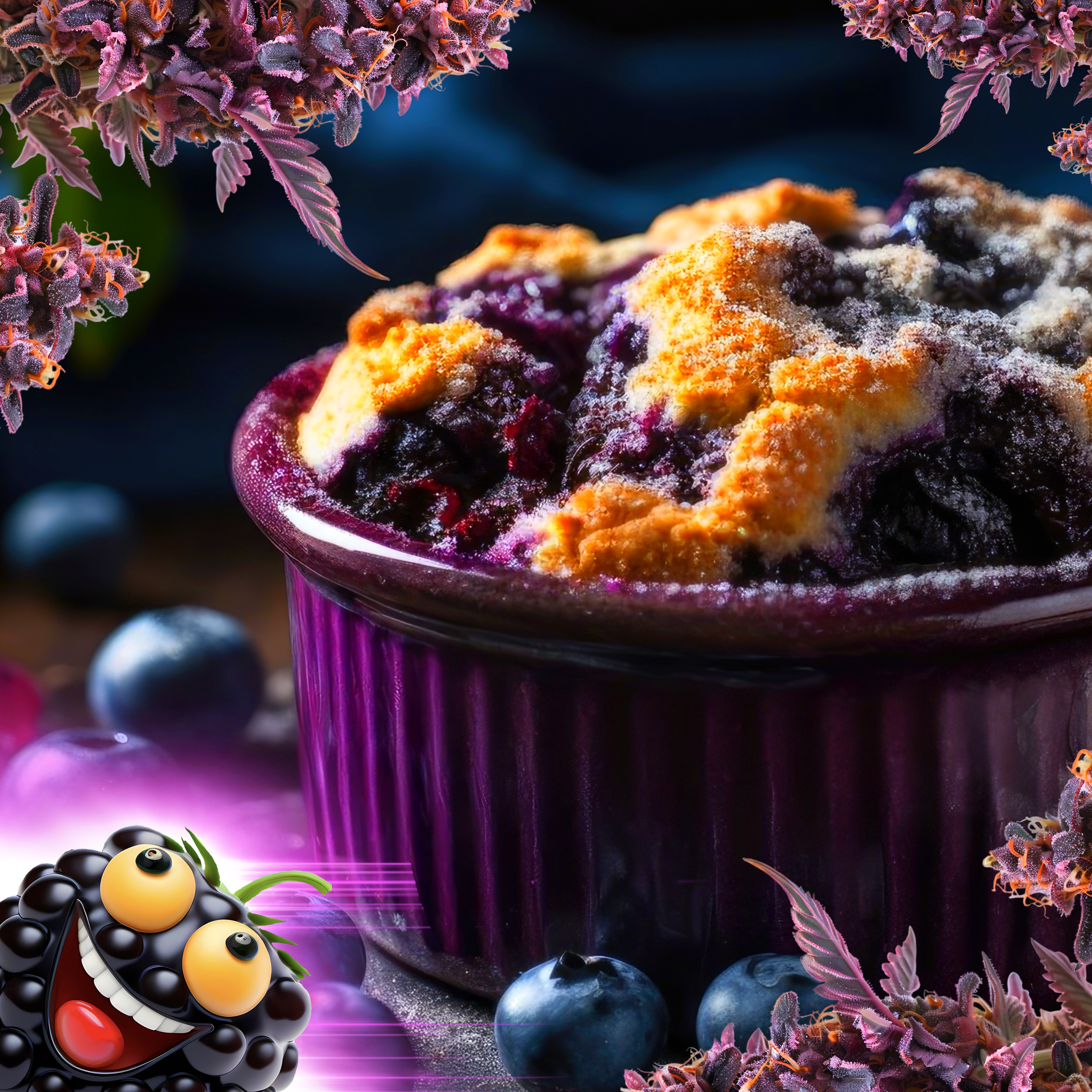 Blackberry Cobbler Cart |