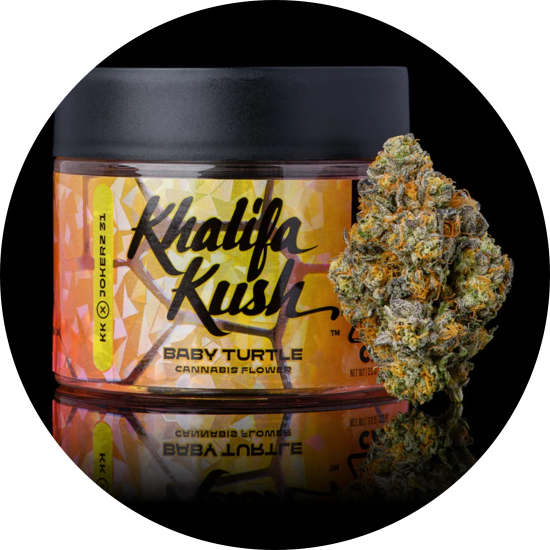 Khalifa Kush Baby Turtle (Hybrid) 3.5g