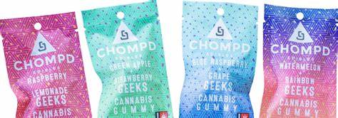 Blue Raspberry Rainbow Single Geek Bomb {CHOMPD}