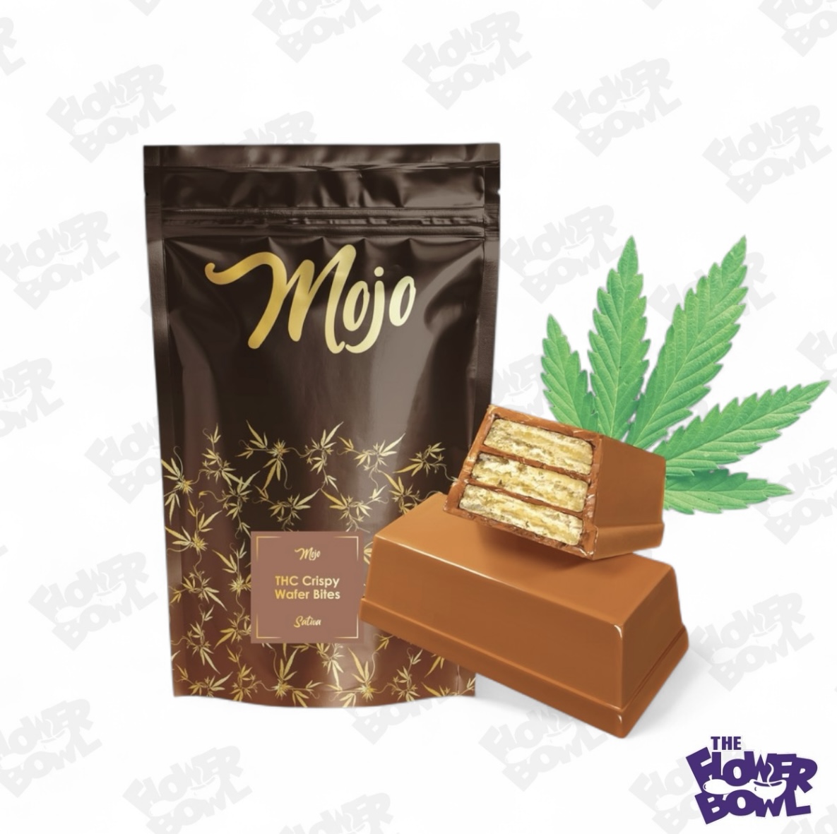 Mojo: Crispy Wafer Bites 200mg (S) (Like Kit-Kat)
