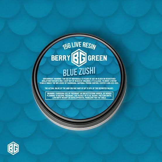 Berry Green | Blue Sushi | 15g | Live Resin