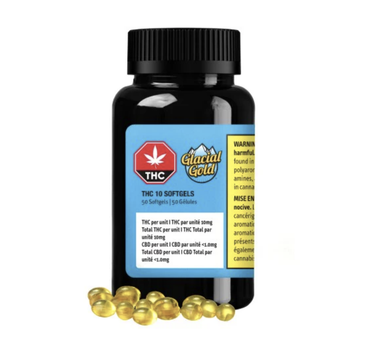 THC 10 SOFTGELS | 50 X 0.345g