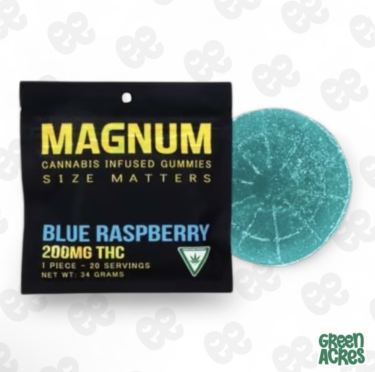 Blue Raspberry 200MG Gummies