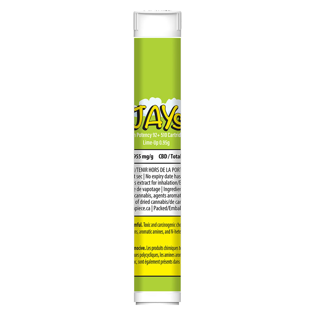 Jays - Lime-Up High Potency 92+ 510 Thread Cartridge