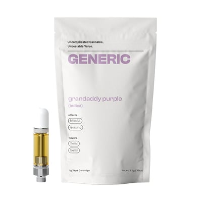 Generic - Vape Cart - Grandaddy Purple