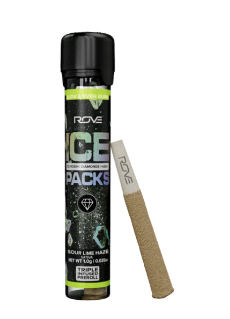 Sour Lime Haze - Ice Packs - Infused Pre-Roll