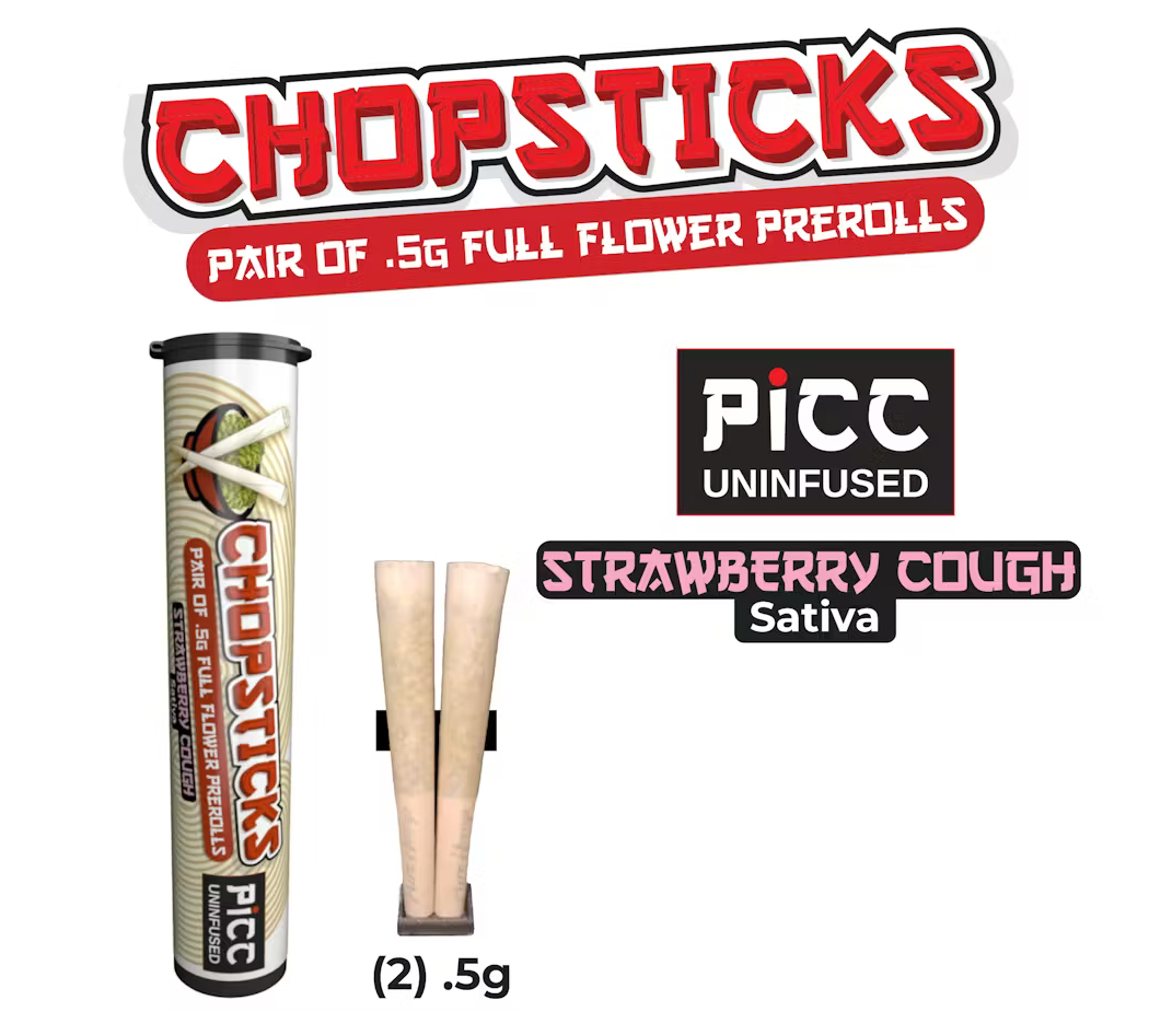 Chopsticks Strawberry Cough 2pk