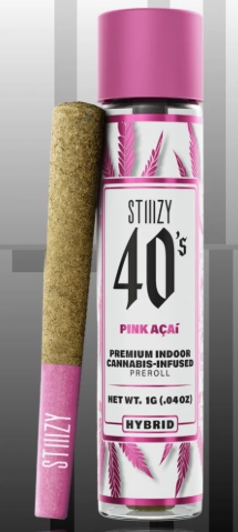 Stiiizy - Pink Acai - 1g Infused Preroll