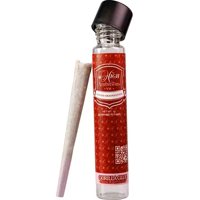 High Ambitions - Gorilla Glue Preroll - 1g