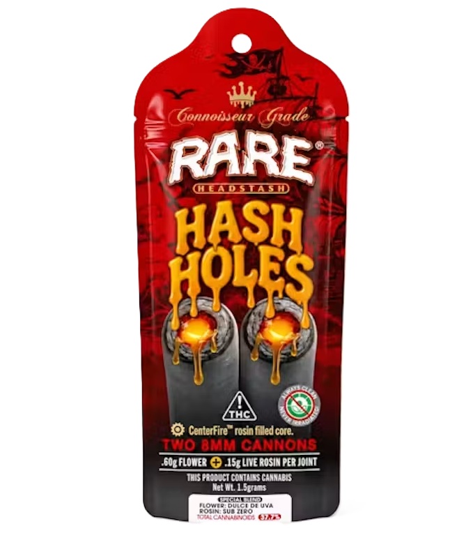 (05119) RARE - Dulce De Uva X GMOz 1.5G Mini Hash Holes 2Pk