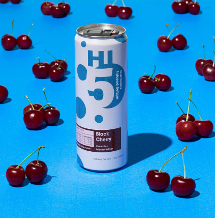 Seltzer Black Cherry Can